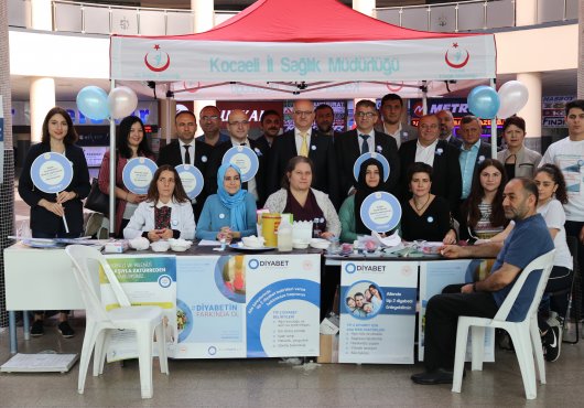 Otogar'da diyabet etkinliği