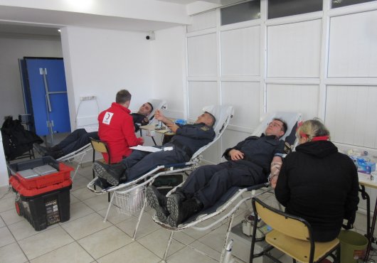 Kocaeli Jandarma'dan  kan bağışına yoğun ilgi